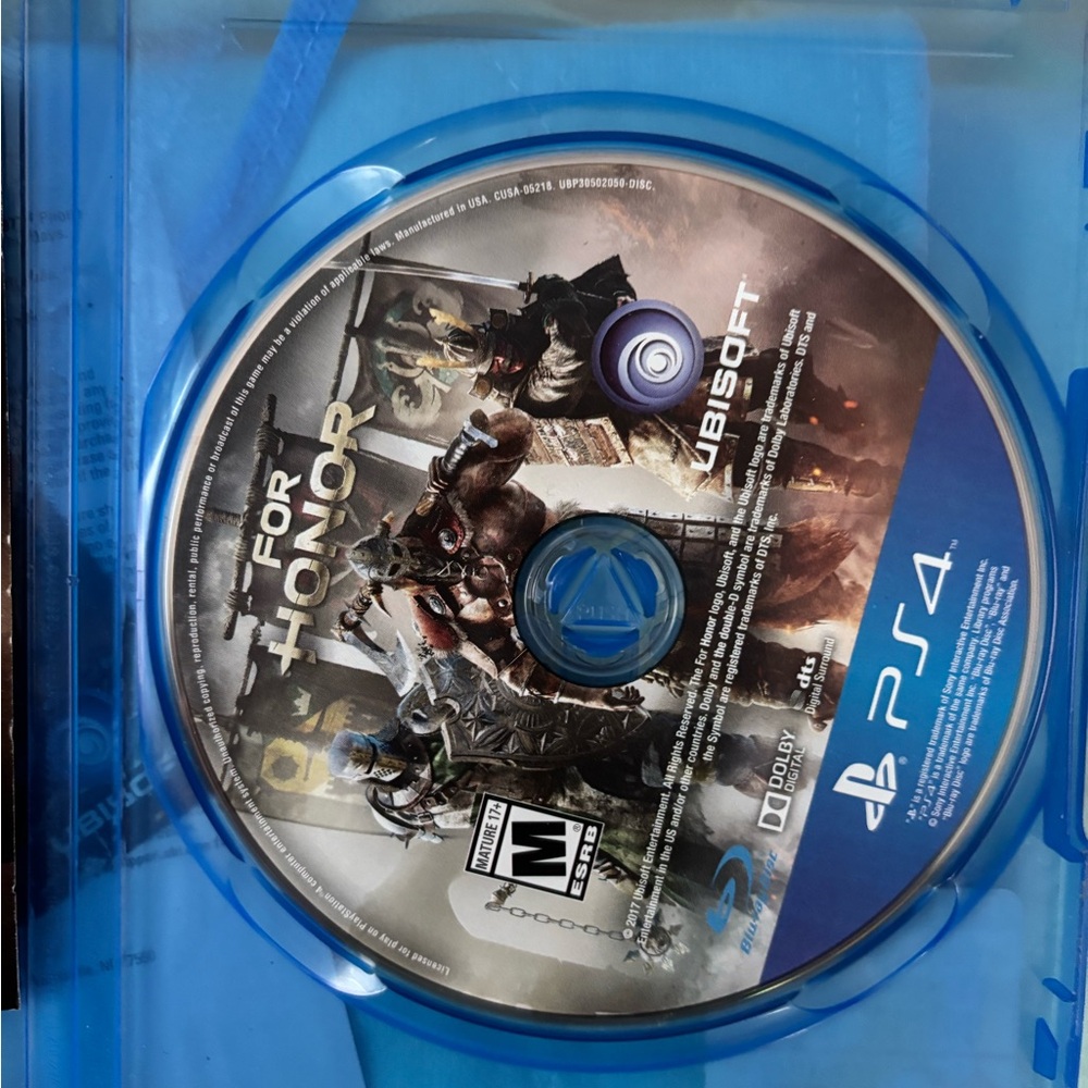For Honor PS4 Game - Blue